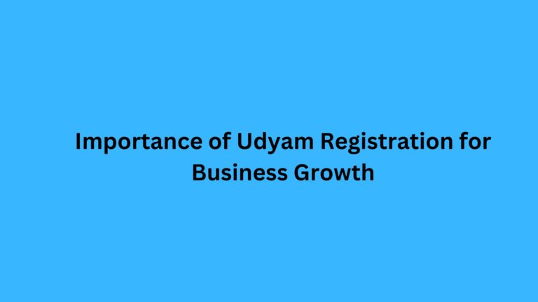 Importance of Udyam Registration for Business Growth