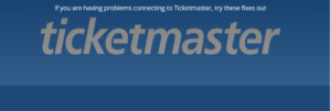 Ticketmaster is Not Working