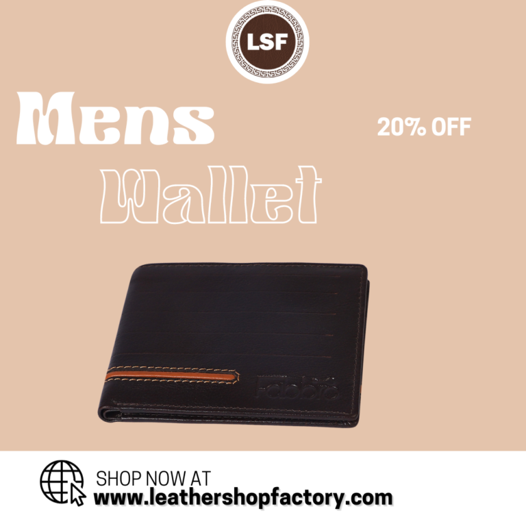 Why Leather Shop Factory’s Mens Leather Wallets are Taking Social Media by Storm!