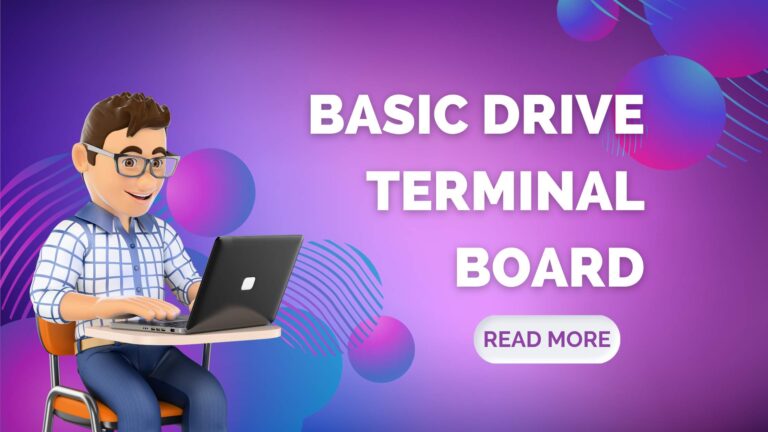 Basic Drive Terminal Board: Streamlining Your Electrical Connections: